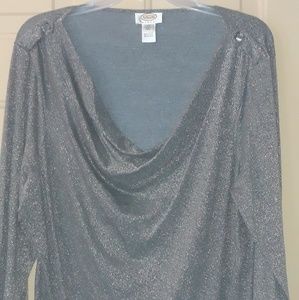 Talbots 3x shimmer long sleeve